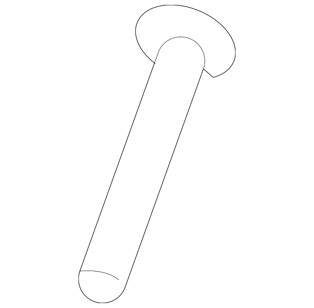 88994611 Деталь HEADREST GUIDE, LEFT