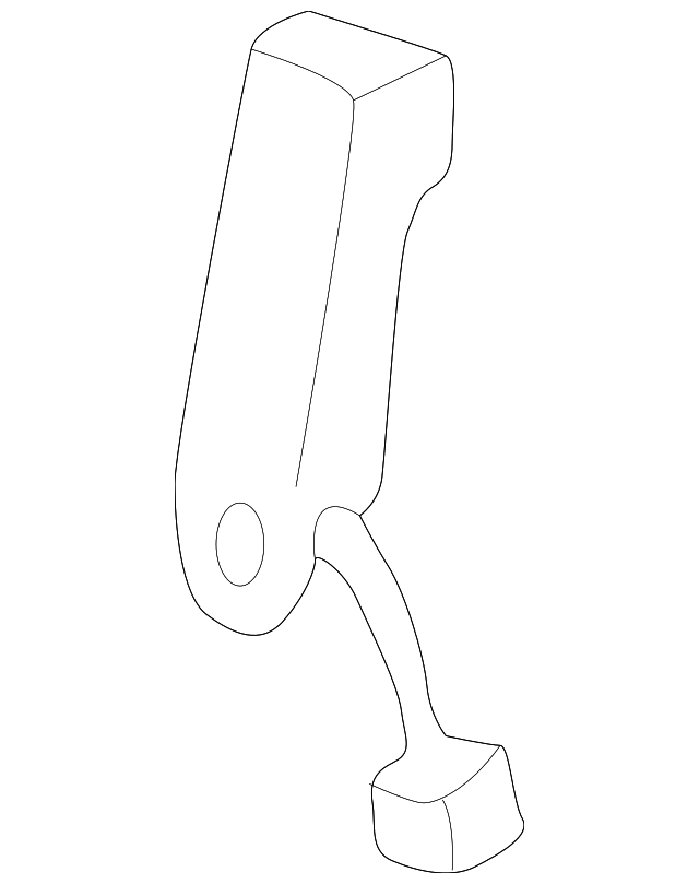 12474639 Деталь BUCKLE END, LEFT