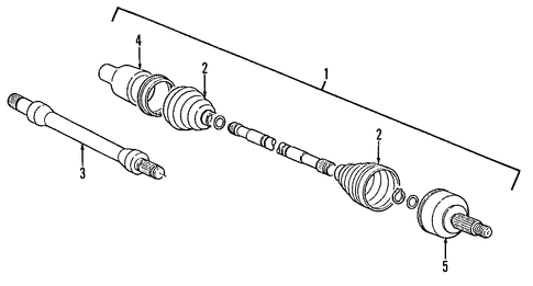Contour AXLE SHAFTS & JOINTS