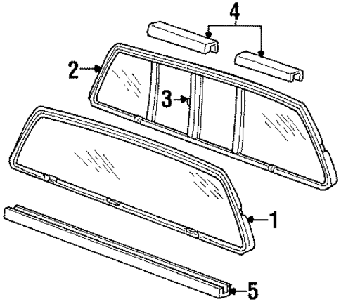 C2500 GLASS & HARDWARE - BACK