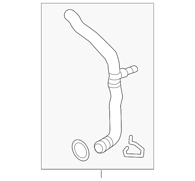 4H0-121-055-S Деталь LOWER HOSE