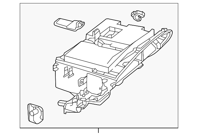 21768011917M83 GLOVE BOX