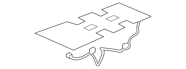 81134-TS8-L61 Деталь HEATER, FR. SEAT CUSHION (PASSENGER SIDE