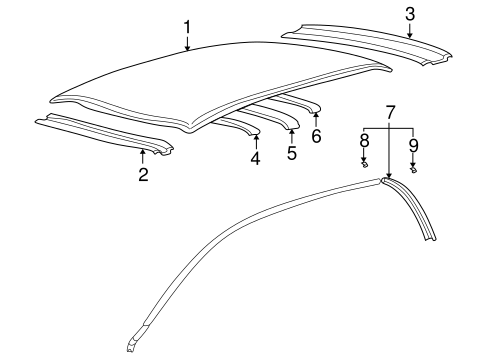XG350 ROOF & COMPONENTS 2