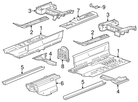 ELR FLOOR & RAILS