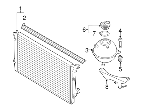 TT Quattro RADIATOR & COMPONENTS 2