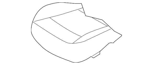 88260-3J401-V9B Деталь CUSHION COVER, RIGHT