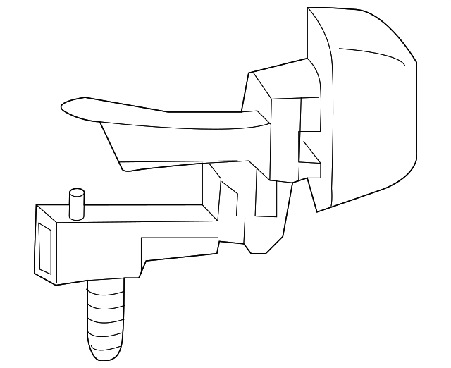 22788117 Деталь LICENSE LAMP, LEFT