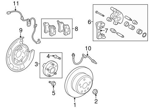 Highlander REAR BRAKES 2