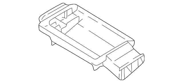 72128FA090 Деталь LOWER DUCT