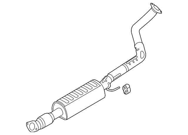 28650-2V940 Деталь MUFFLER & PIPE