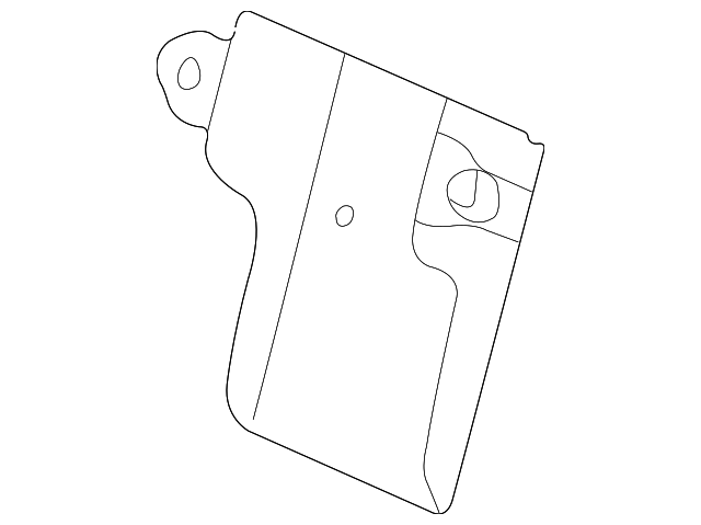 AJ5118V12 Деталь CONTROL MODULE BRACKET