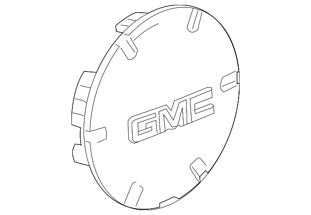 9597571 Деталь CENTER CAP