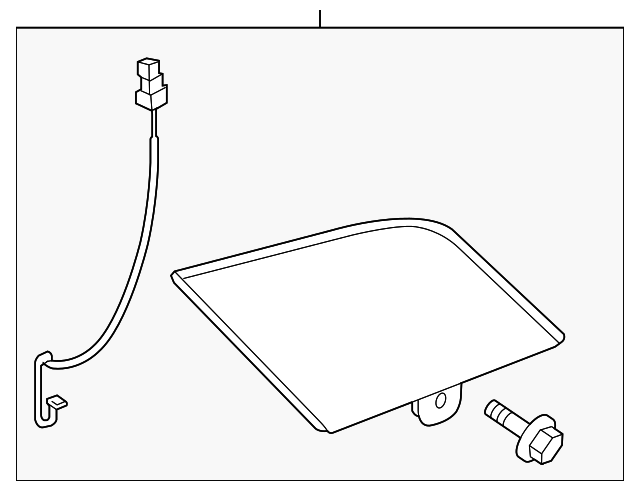 26555AT600 Деталь LAMP ASSY, LEFT