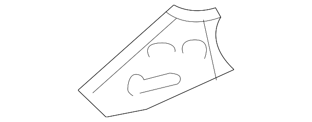 52124AG12A9P Деталь PLATE, RIGHT
