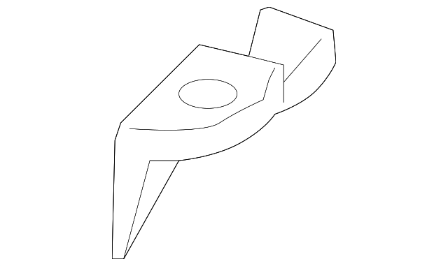 52153AG65A9P Деталь SUPPORT BRACKET, LEFT