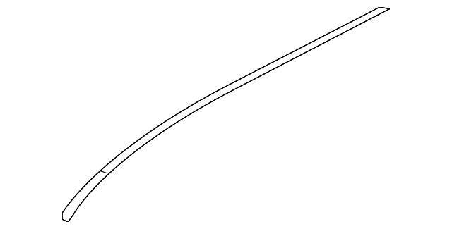 19120299 Деталь ROOF MOLDING, LEFT