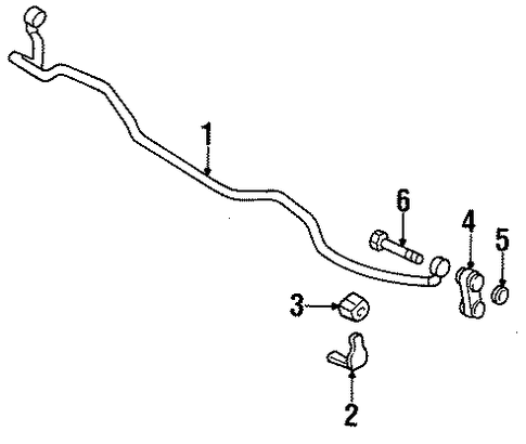 Legacy STABILIZER BAR & COMPONENTS