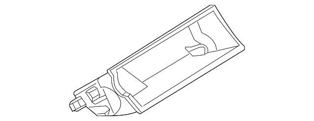 7P6-857-130-B Деталь STORAGE COMPART INSERT