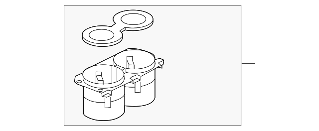 7P6-858-602-9B9 Деталь CUP HOLDER