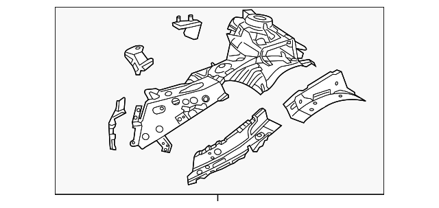 23425366 Деталь APRON ASSY, LEFT