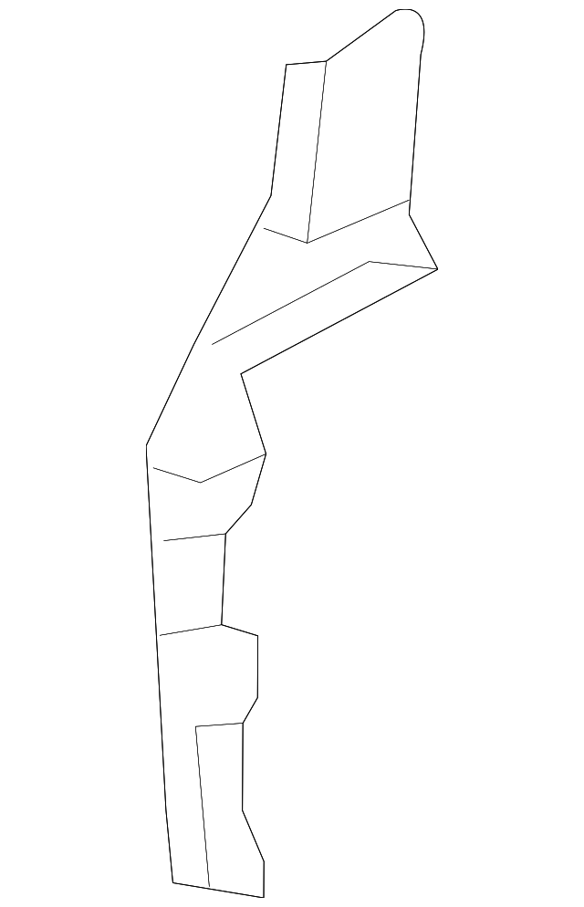 22780598 Деталь WHEELHOUSE BRACE, LEFT