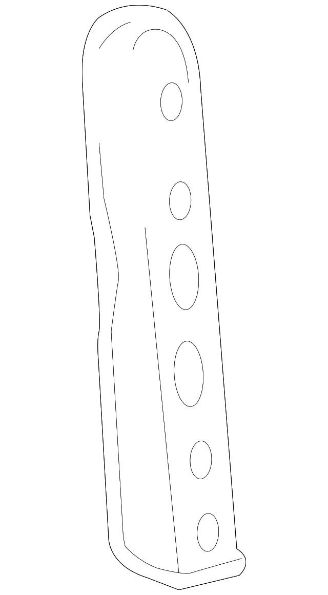 76667-EL130 Деталь PILLAR REINF, LEFT