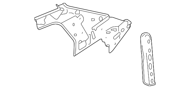 G6630-ZN9AA Деталь INNER PILLAR, RIGHT