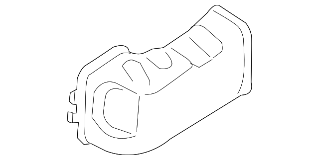 13-71-7-577-471 Деталь LOWER AIR DUCT