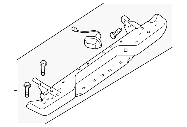 7185082Z01 Деталь BUMPER ASSY