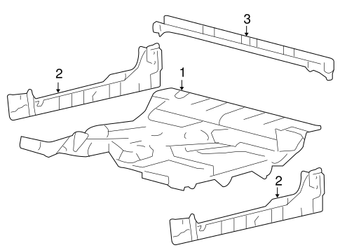 F-150 FLOOR - CAB 2