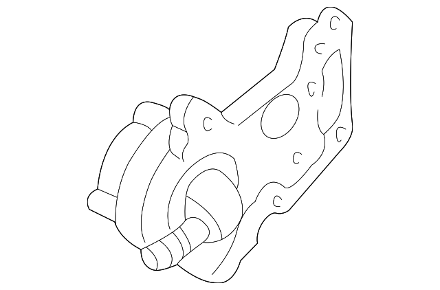 F8RZ-8505-CF Деталь FLANGE