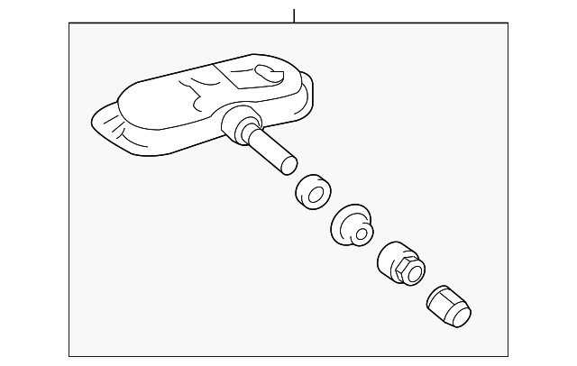 42607-0D010 Деталь TPMS SENSOR