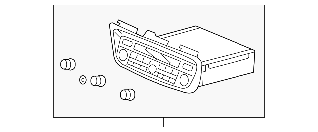 39100-SHJ-A82 Деталь TUNER ASSY. (MATSUSHITA)