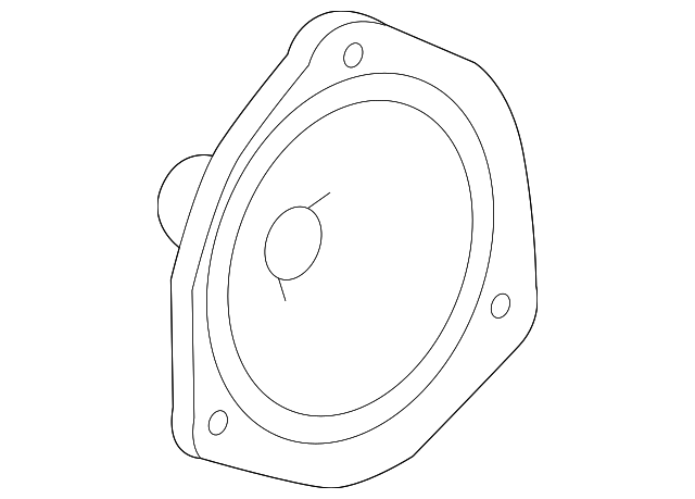 39120-SHJ-A01 SPEAKER ASSY. (17CM-ND) (SINGLE) (PIONEE