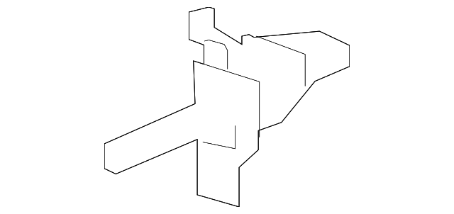 94736966 LOWER MOLDING REAR BRACKET, RIGHT