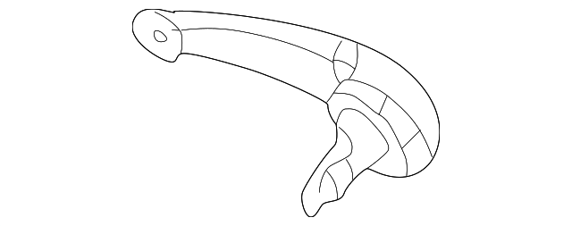 4724915AE HANDLE, OUTSIDE, LEFT