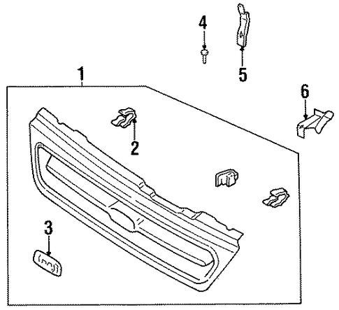 Sephia GRILLE & COMPONENTS