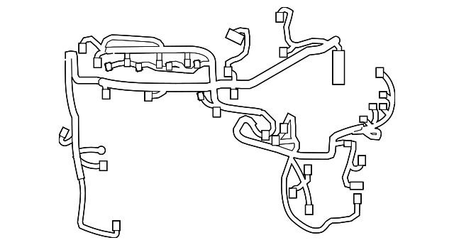 82121-01130 Деталь ENGINE HARNESS
