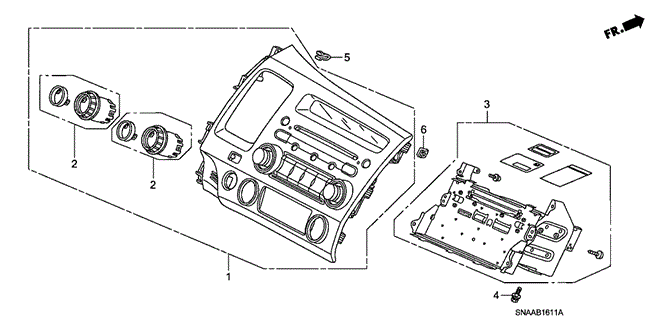 CIVIC SEDAN AUDIO UNIT (2)