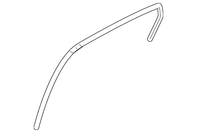 83530-3L000 Деталь UPPER CHANNEL, LEFT
