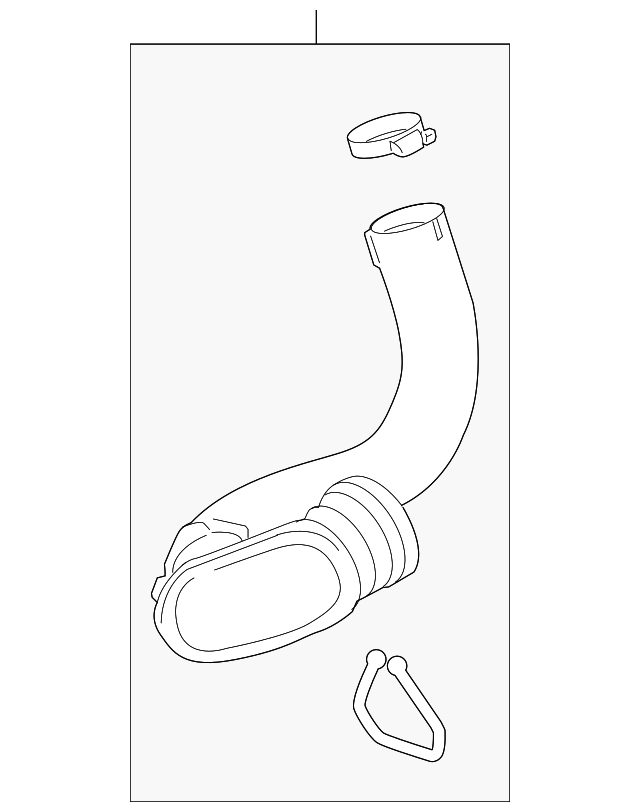 13419572 Деталь AIR INLET TUBE