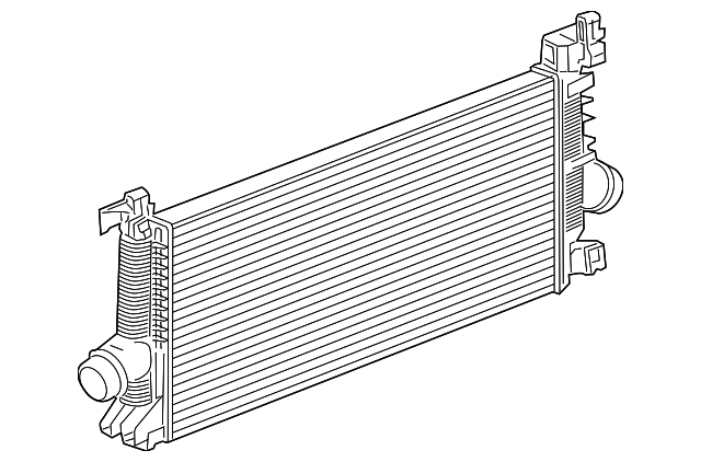 13330387 Деталь INTERCOOLER