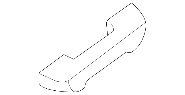 80940-9Z700 Деталь ARMREST, LEFT