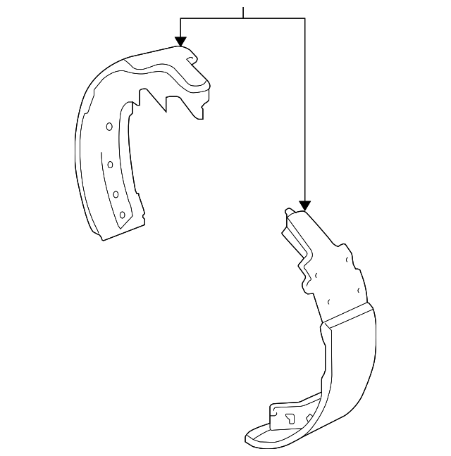 68000248AA Деталь BRAKE SHOES