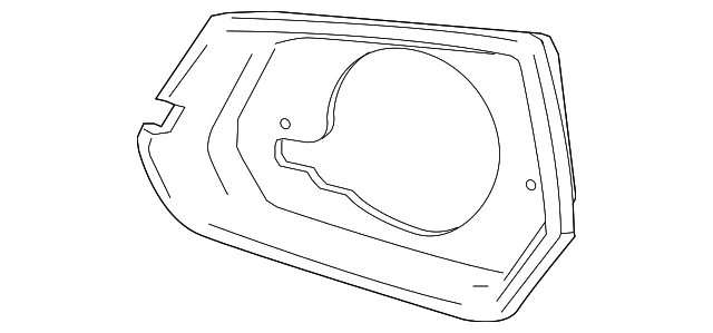 23447467 Деталь BEZEL, LEFT