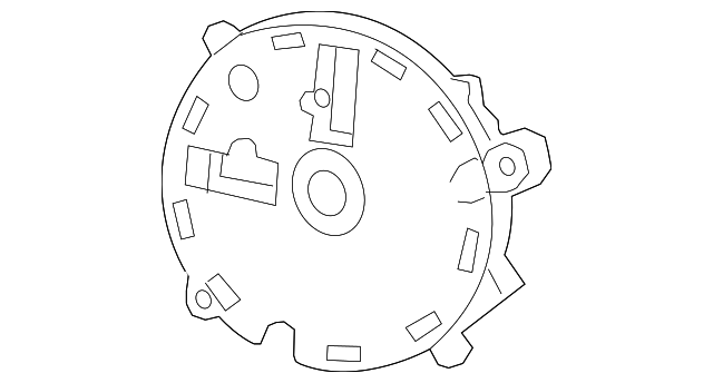 22996257 Деталь MOTOR, LEFT