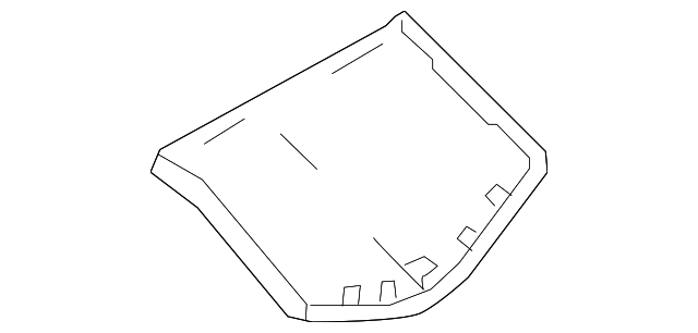 23447490 Деталь ACCESS COVER, LEFT