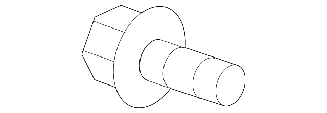 11546772 Деталь MIRROR ASSY BOLT, RIGHT