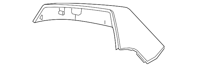23447487 Деталь MIRROR COVER, LEFT